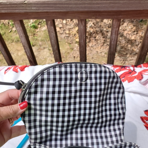 Karl Lagerfeld Mini Style Checkered Backpack purse - Picture 10 of 10